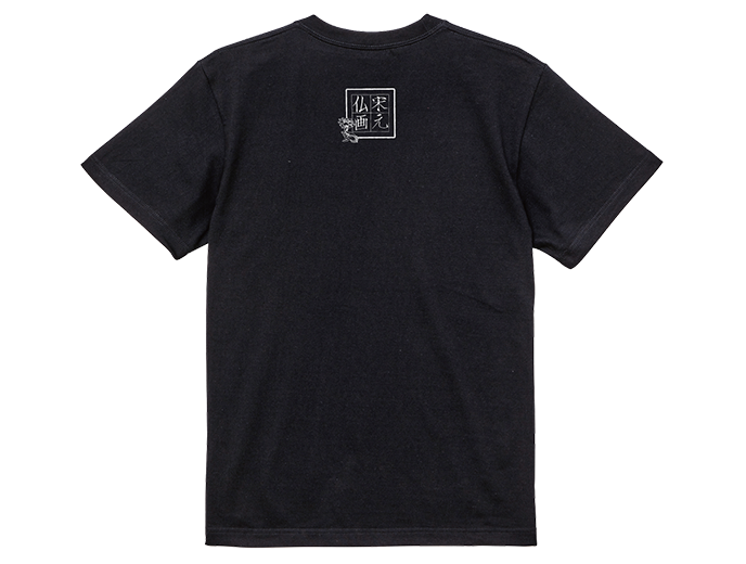 Tシャツ（黒）背面